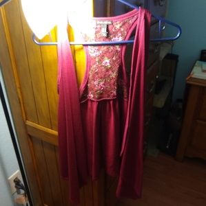 FANG Best Cover Up with Lace Back